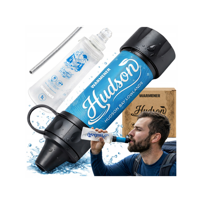 Vandens filtravimo rinkinys Survivor Max Hudson su 1L gertuve