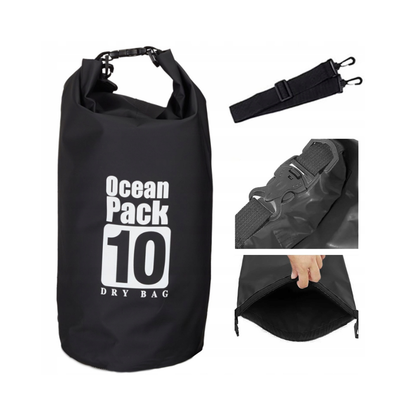 Neperšlampamas vandeniui atsparus krepšys Artnico Dry Bag 10 l