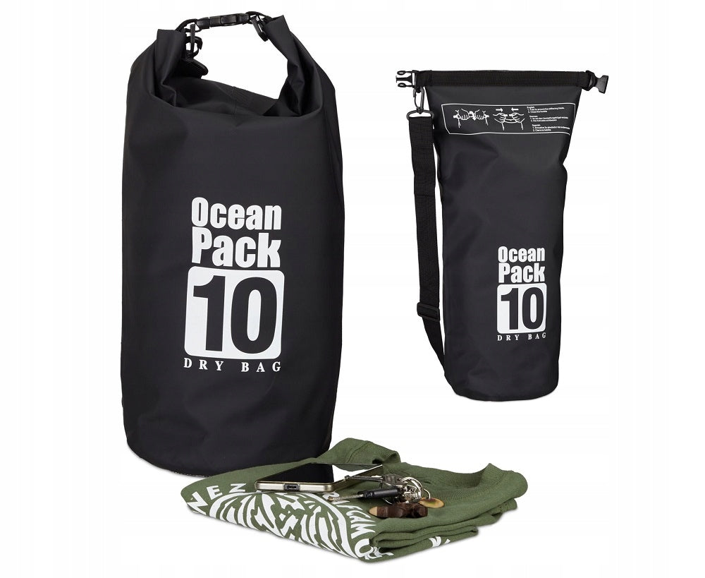 Neperšlampamas vandeniui atsparus krepšys Artnico Dry Bag 10 l