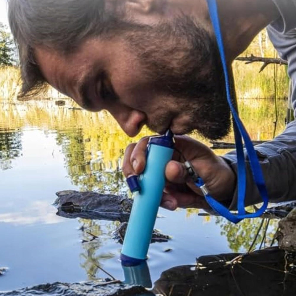 Vandens filtras išgyvenimui SurvivalFlow Pro su gertuve