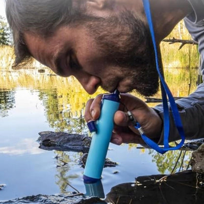 Vandens filtras išgyvenimui SurvivalFlow Pro su gertuve