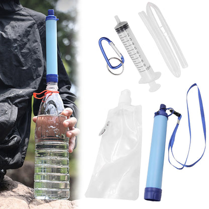Vandens filtras išgyvenimui SurvivalFlow Pro su gertuve