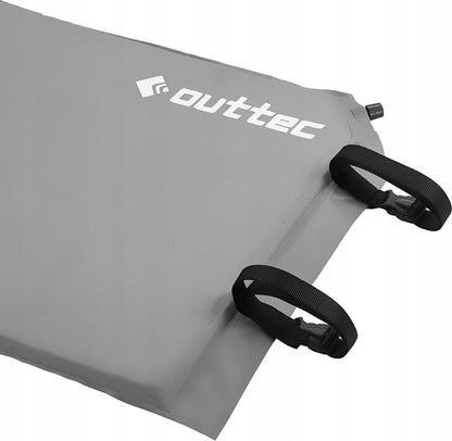 Savaime prisipučiantis turistinis kilimėlis su pagalve Outtec 186 × 53 × 2,5 cm