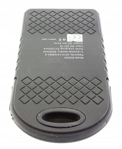 Saulės energijos Powerbank Survivor Power Mini 5000 mAh su žibintuvėliu